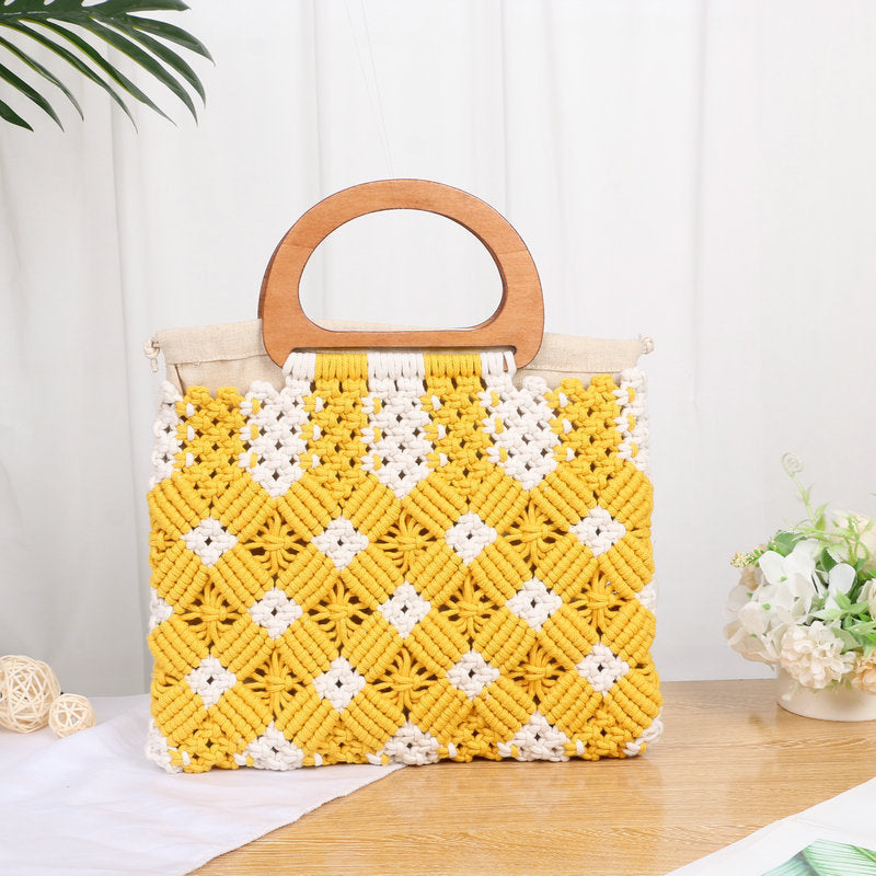 Hand-knotted Macrame Bag Stornfield