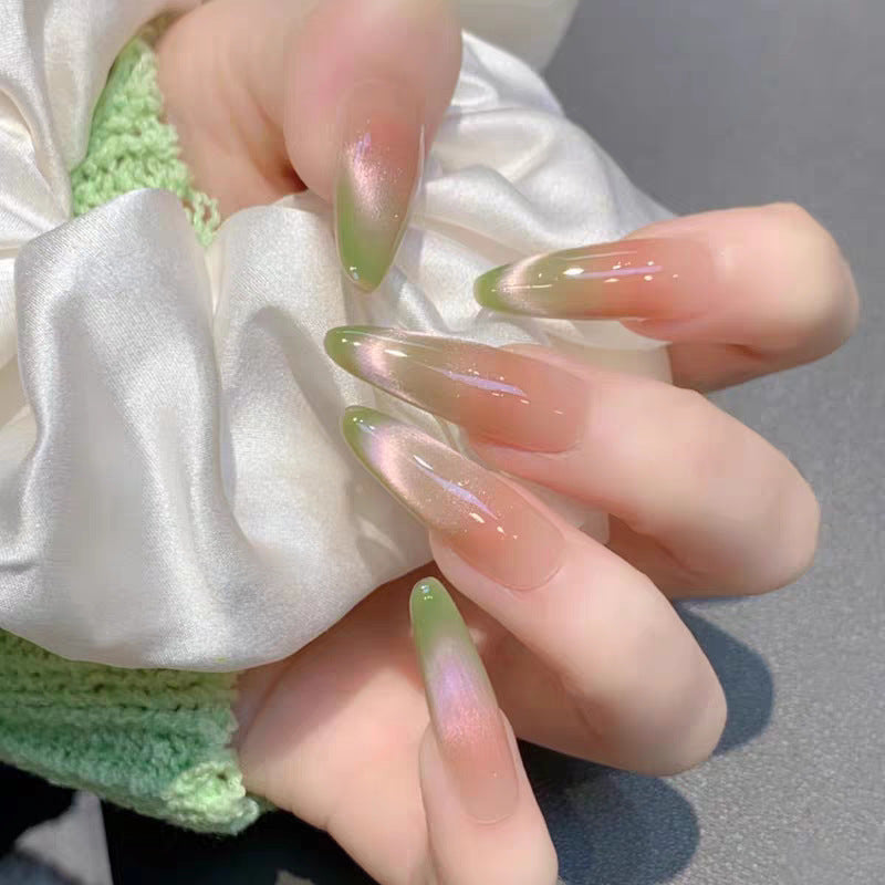 Elaborate Artistic Press-On Nail Set Stornfield