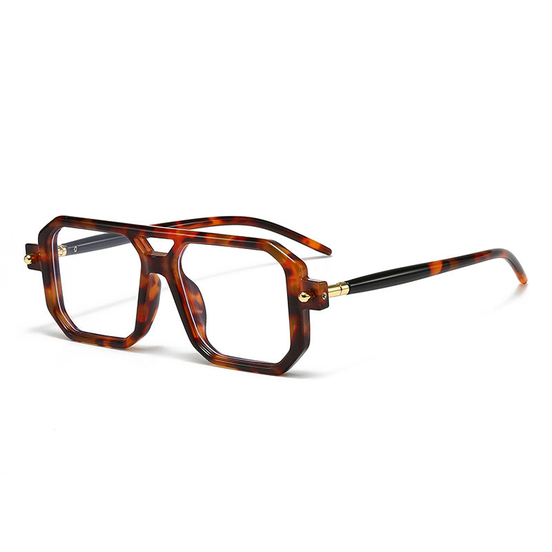 Women oversized rectangular glasses Stornfield