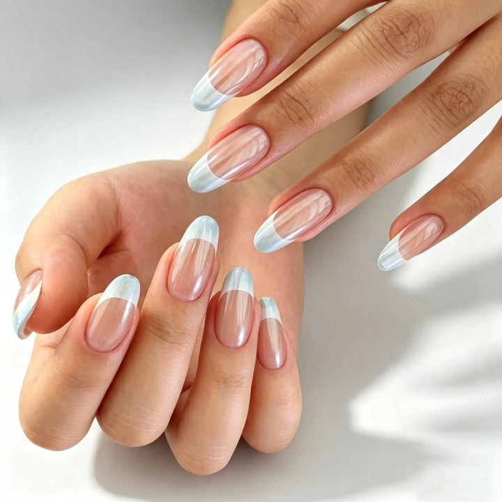 Artificial nails with modern night motif Stornfield