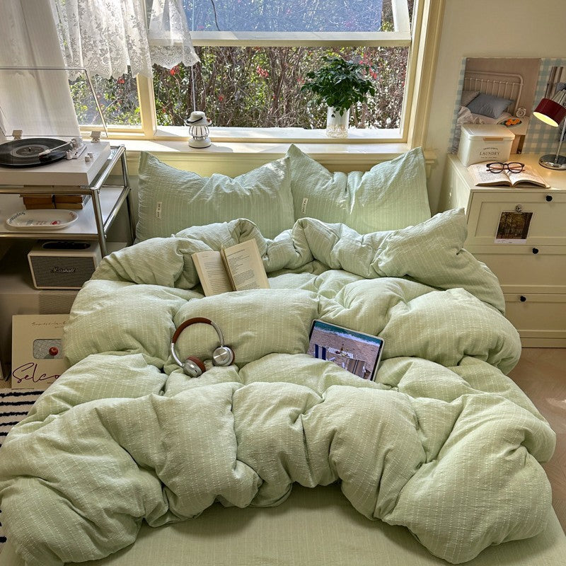 Elegant Textured Bedding Set
