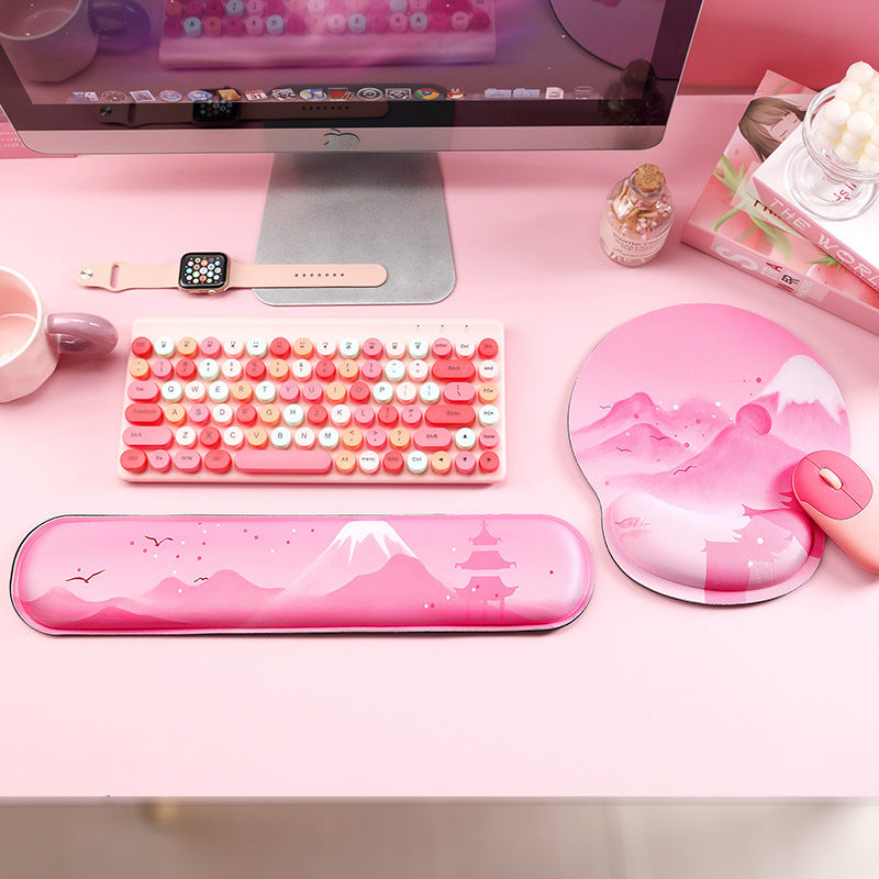 Gel Wrist Support Mouse Pad