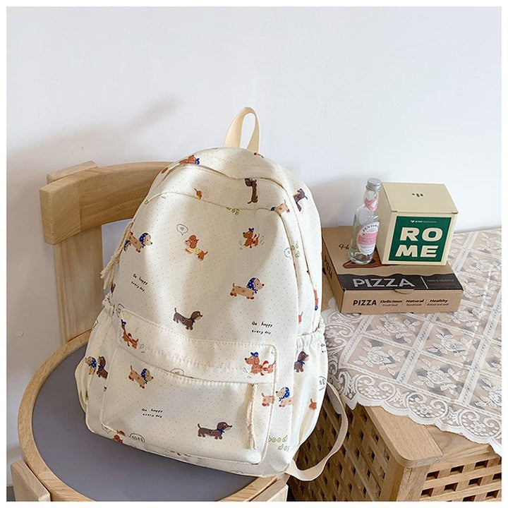 Backpack with Cute Dog Friend Design Stornfield