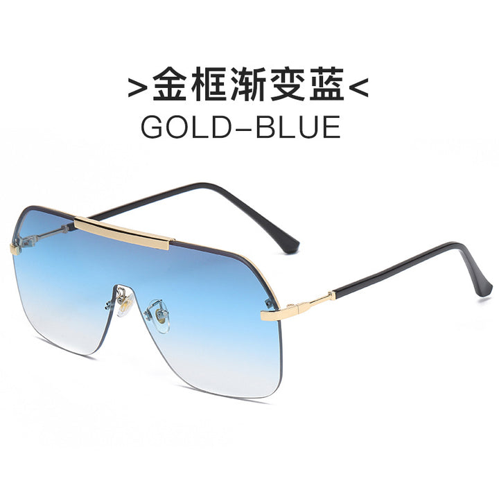 Women's extravagant oversized sunglasses with futuristic design Stornfield