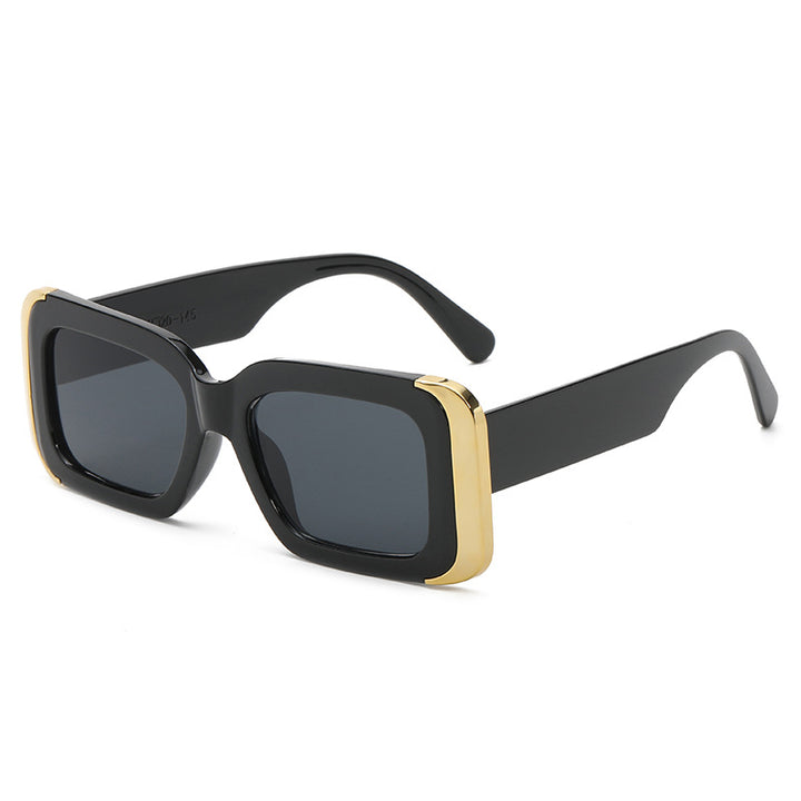 Women Oversized Sunglasses in Modern Animal Print Design Stornfield