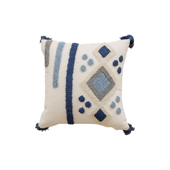 Cozy Plaid Decorative Cushion