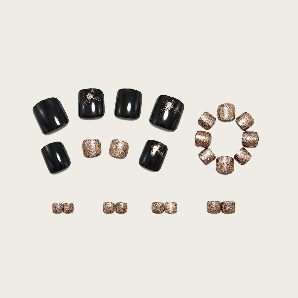 Artificial Nail Set with Glitter Accents Stornfield