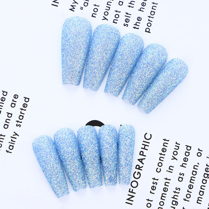 High-quality artificial nails with glitter effects Stornfield
