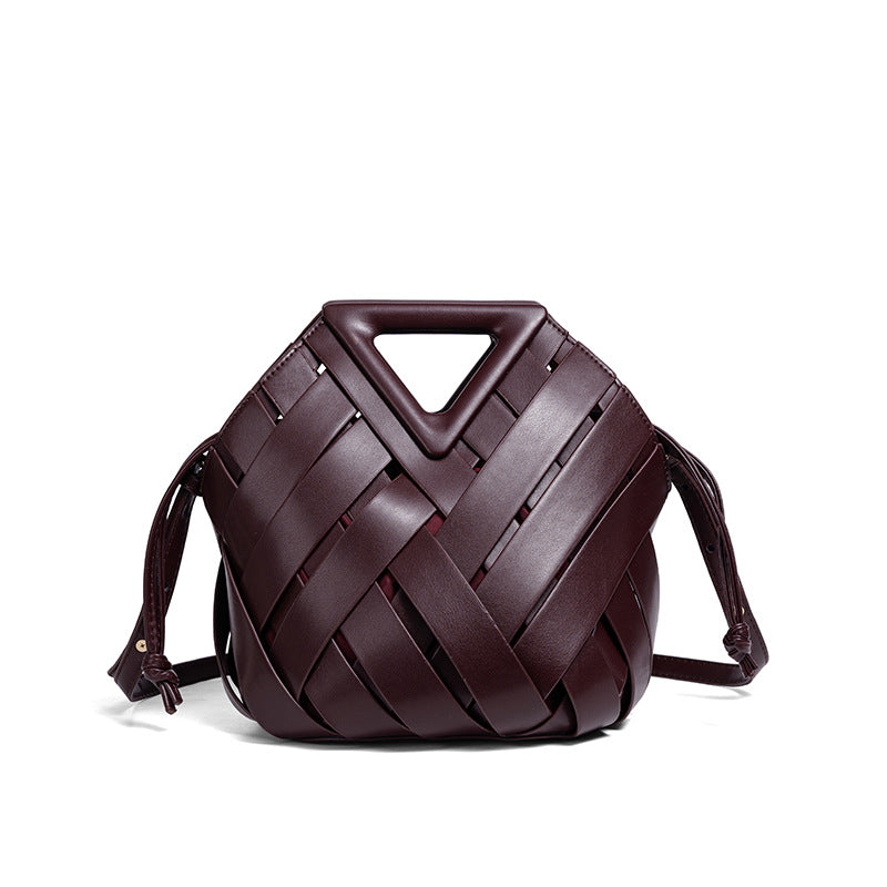 Woven Leather Handbag Stornfield