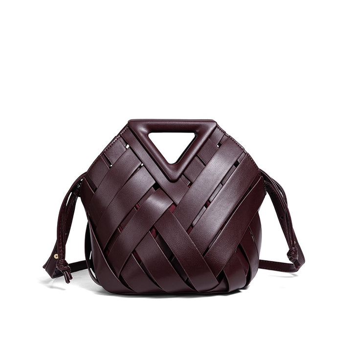 Woven Leather Handbag Stornfield