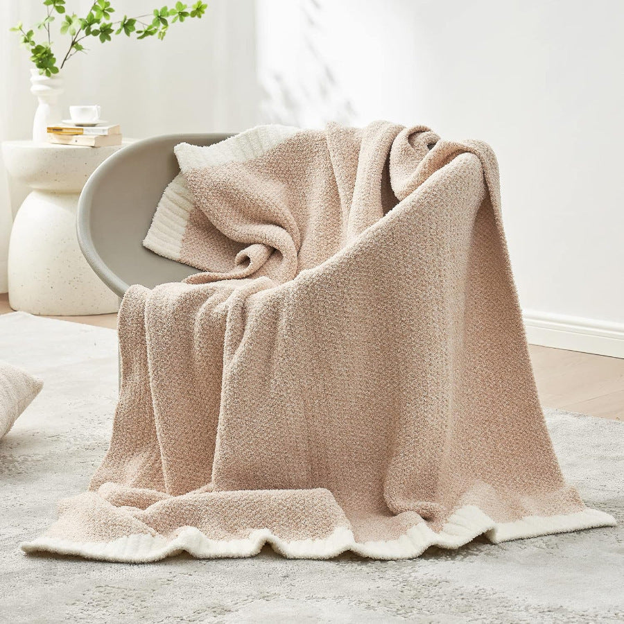 Soft Textured Throw Blanket
