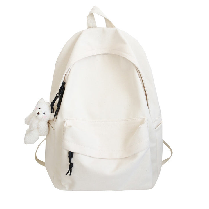 Casual Plush-Toy Accessory Backpack Stornfield