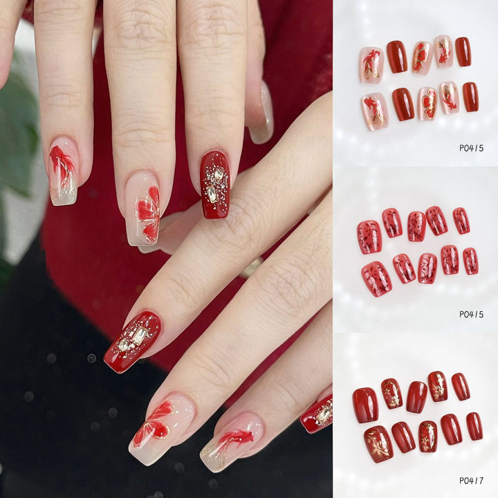 Artistic Nail Art Press-On Nails Set