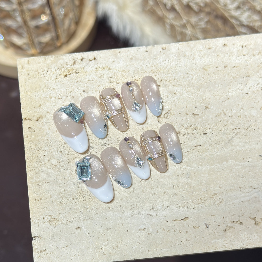 Elegant Premium Press-On Nail Set