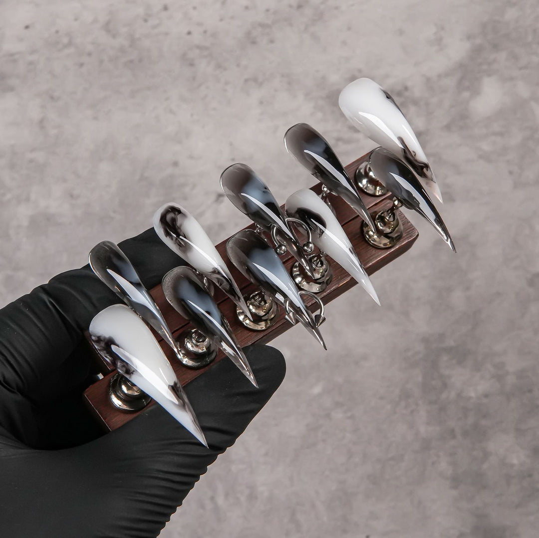 Glossy Stiletto Press-On Nails