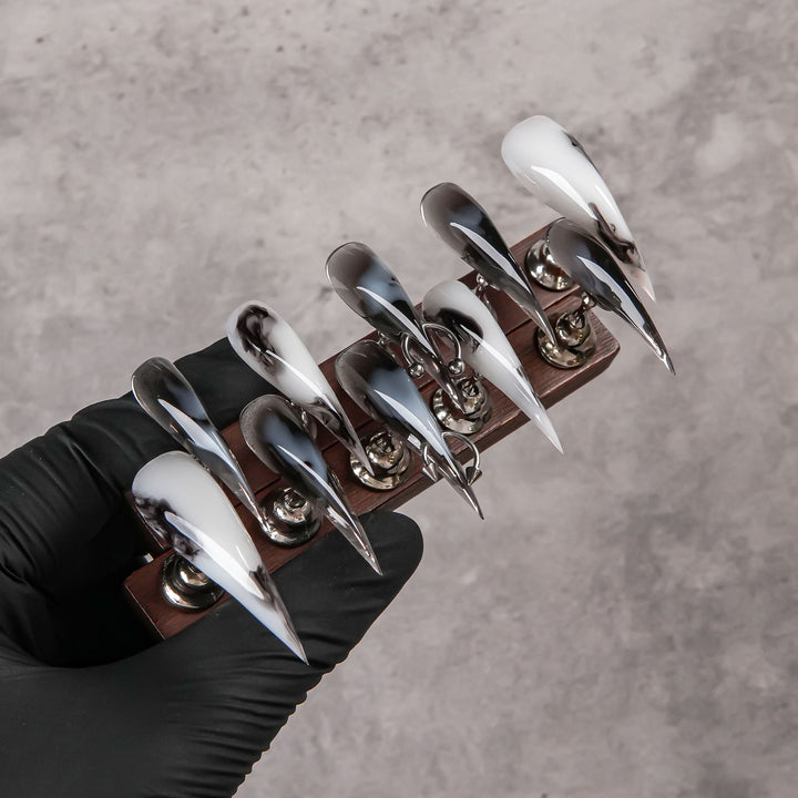 Glossy Stiletto Press-On Nails