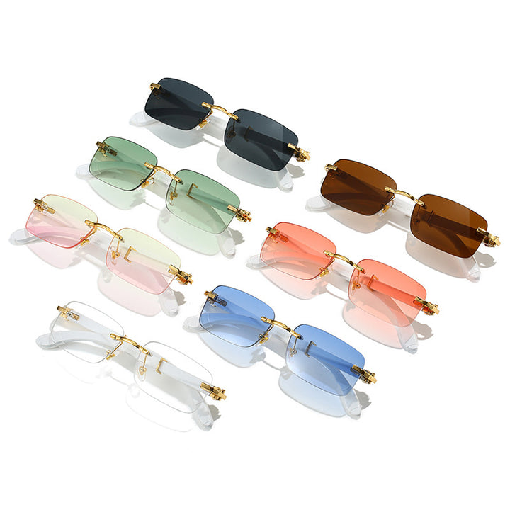Women's fashionable sunglasses with elegant metal frame and polarized lenses Stornfield