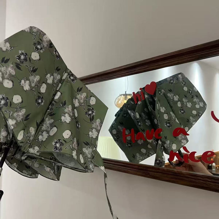 Women's folding umbrella with stylish floral design Stornfield