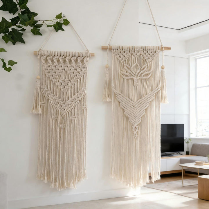 Handcrafted Macrame Wall Tapestry Stornfield