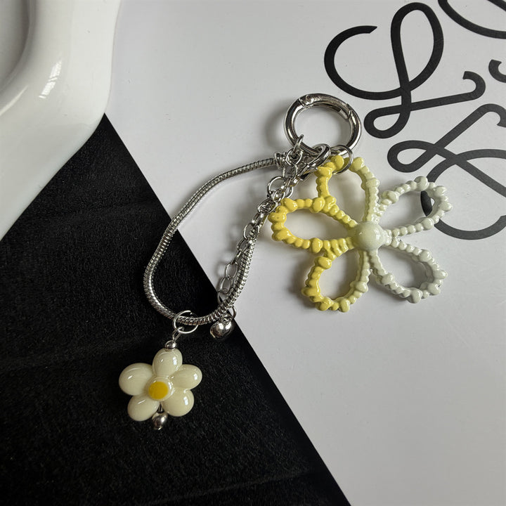 Decorative Flower Charm Keychain Stornfield