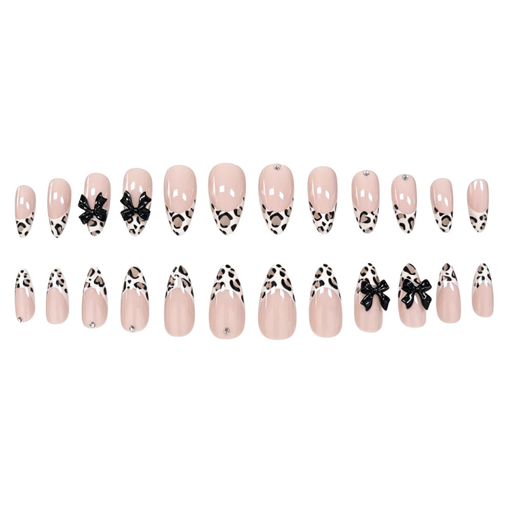 Designer Leopard Print Nail Art Enhancements Stornfield