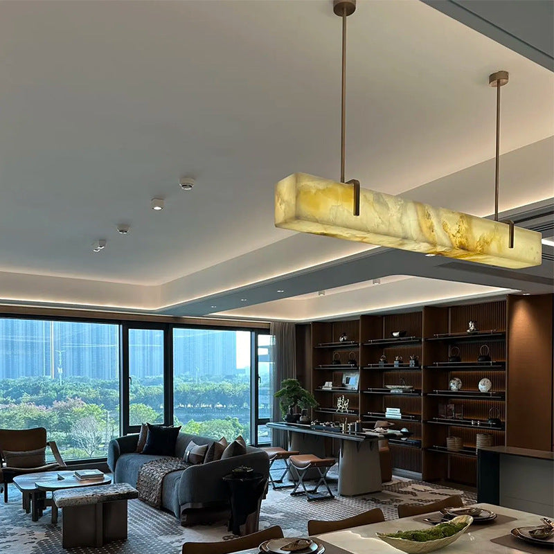 Elegant Marble Pendant Light