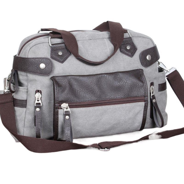 Shoulder bag with multiple compartments and comfortable carrying system Stornfield