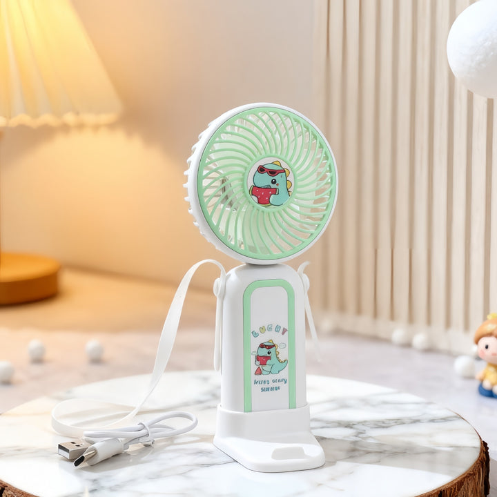 Ladies Portable Hand Fan with Cute Design Stornfield