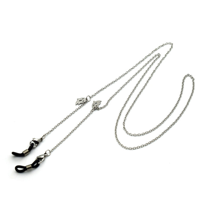 Stylish Geometric Chain Eyewear Holder Stornfield