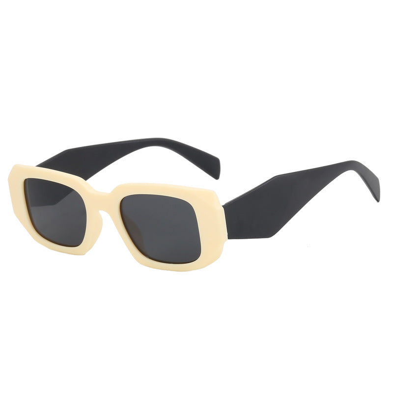 Women's trendy oversized sunglasses in fashionable rectangular design Stornfield