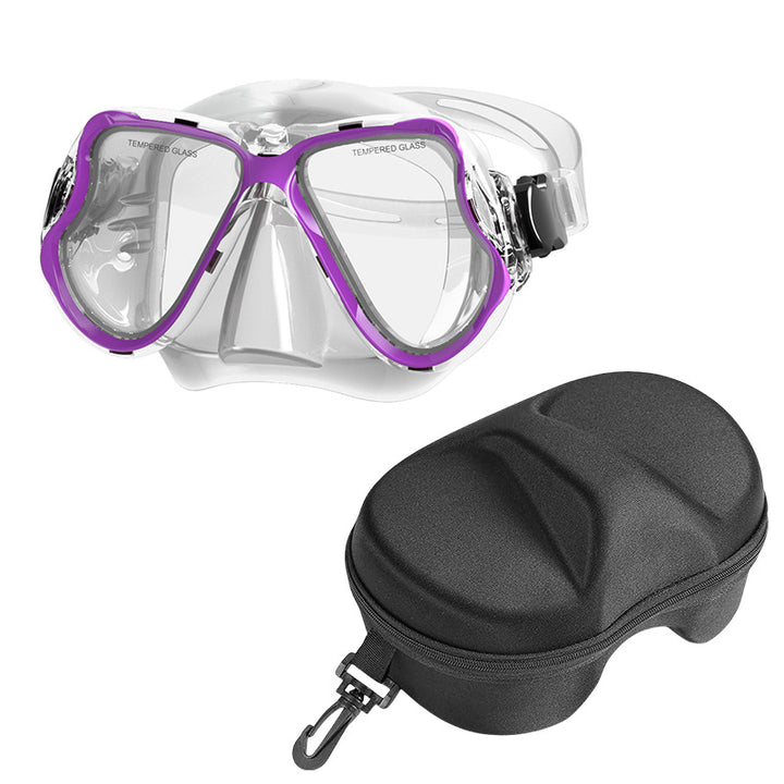 Diving mask with wide field of vision and comfortable wearing comfort Stornfield