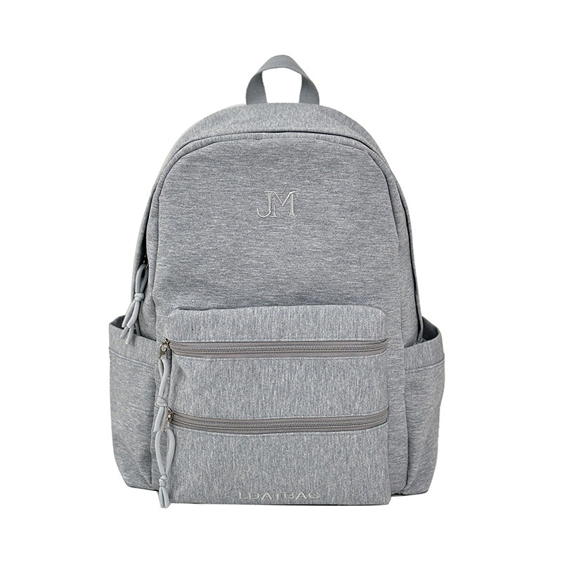 Checked Pattern Lightweight School Backpack Stornfield