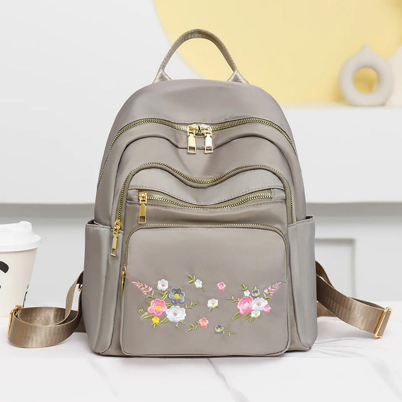 Women's Floral Embroidered Backpack Stornfield