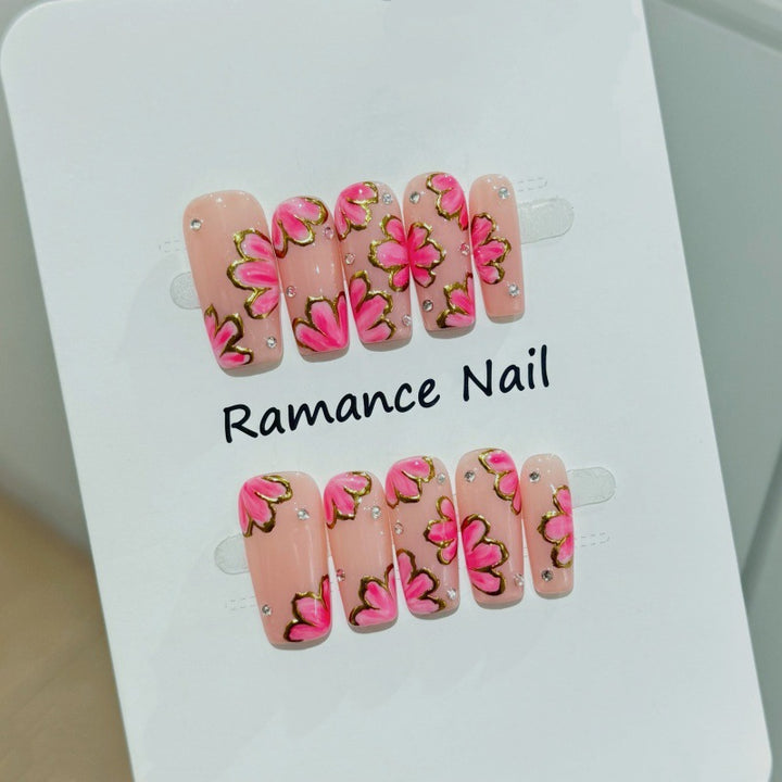 Floral Blossom Nail Art Set Stornfield