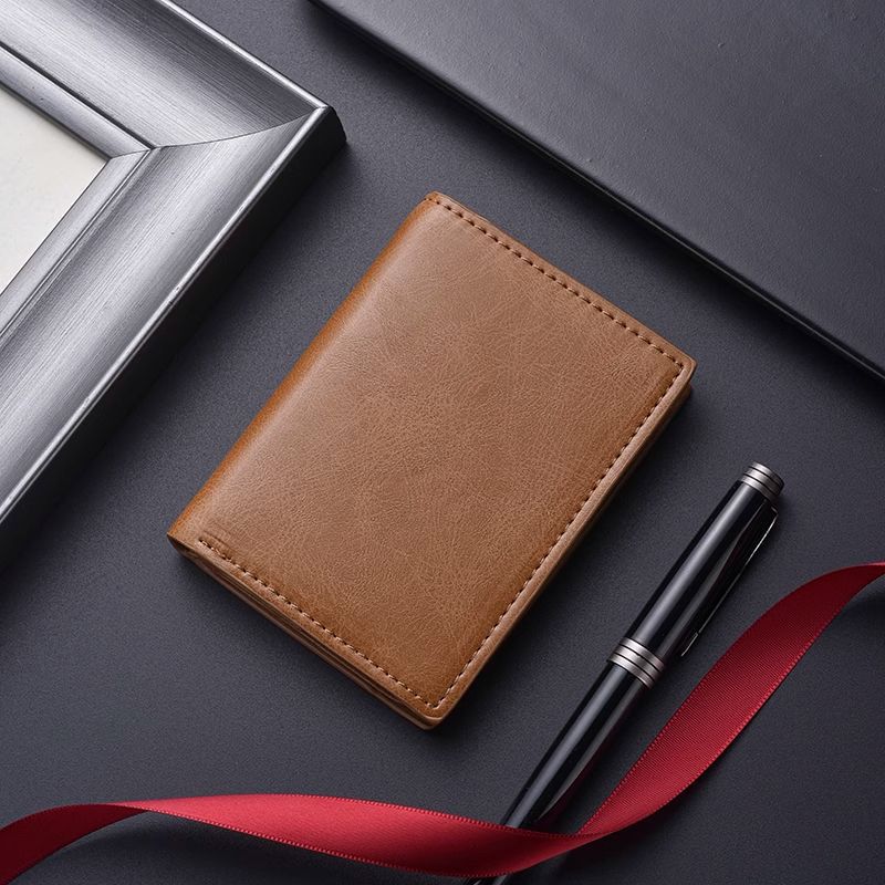 Premium Leather Business Card Holder Stornfield