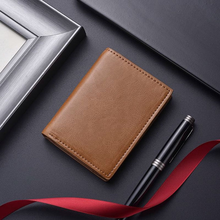 Premium Leather Business Card Holder Stornfield