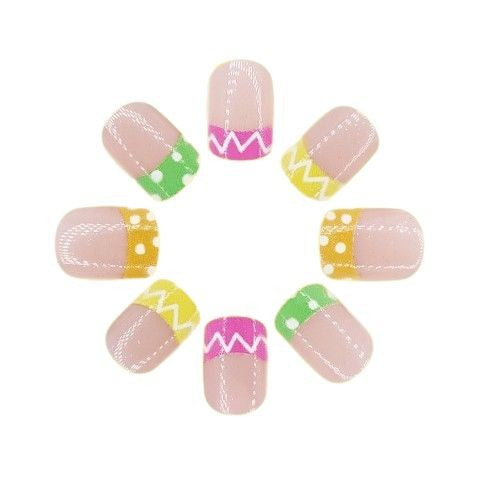 Decorative French Tip Nail Art Stornfield