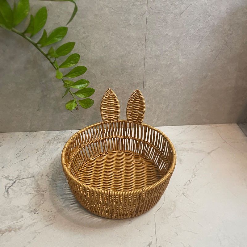 Women Decorative Basket with Ears Stornfield