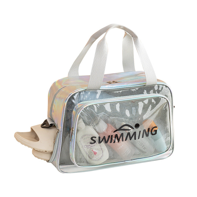 Transparent Swim Bag With Separate Wet Compartment Stornfield