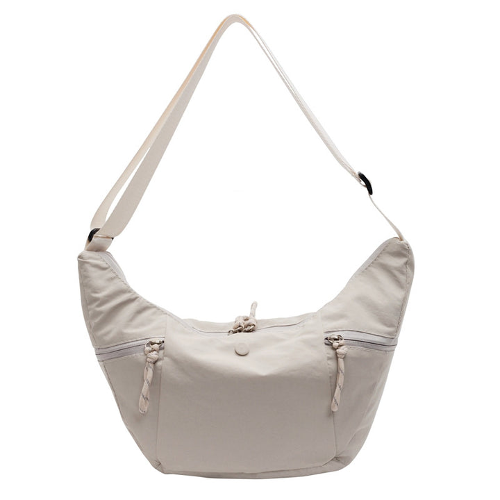 Practical shoulder bag with external zip pockets Stornfield