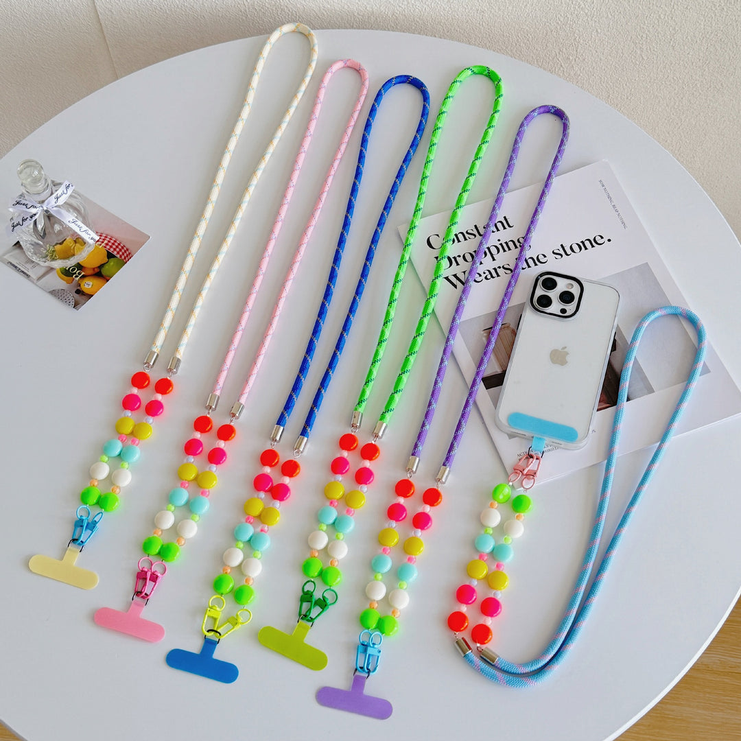 Phone chain with colorful beads Stornfield