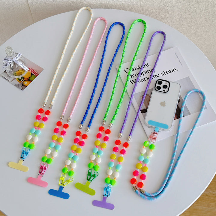 Phone chain with colorful beads Stornfield