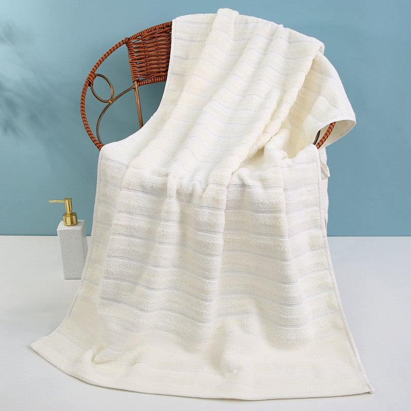 Terry Bath Towel with Elegant Stripes Stornfield