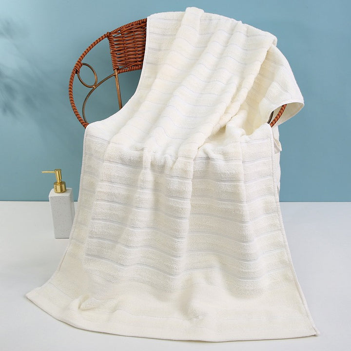 Terry Bath Towel with Elegant Stripes Stornfield