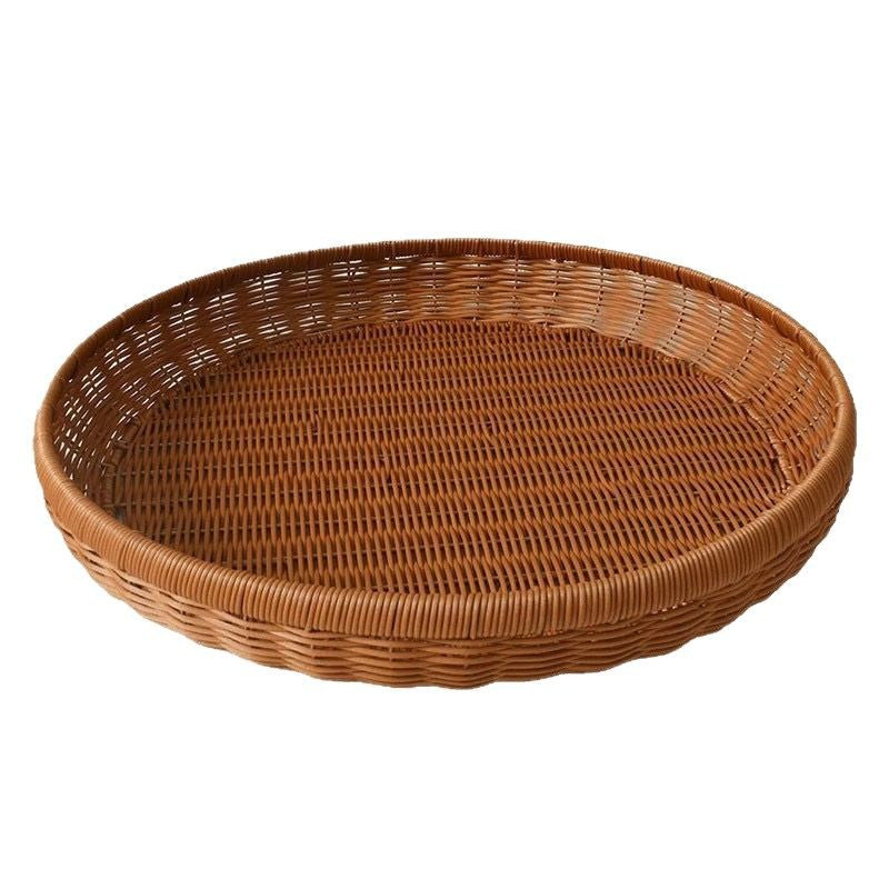 Unisex Round Rattan Basket Stornfield