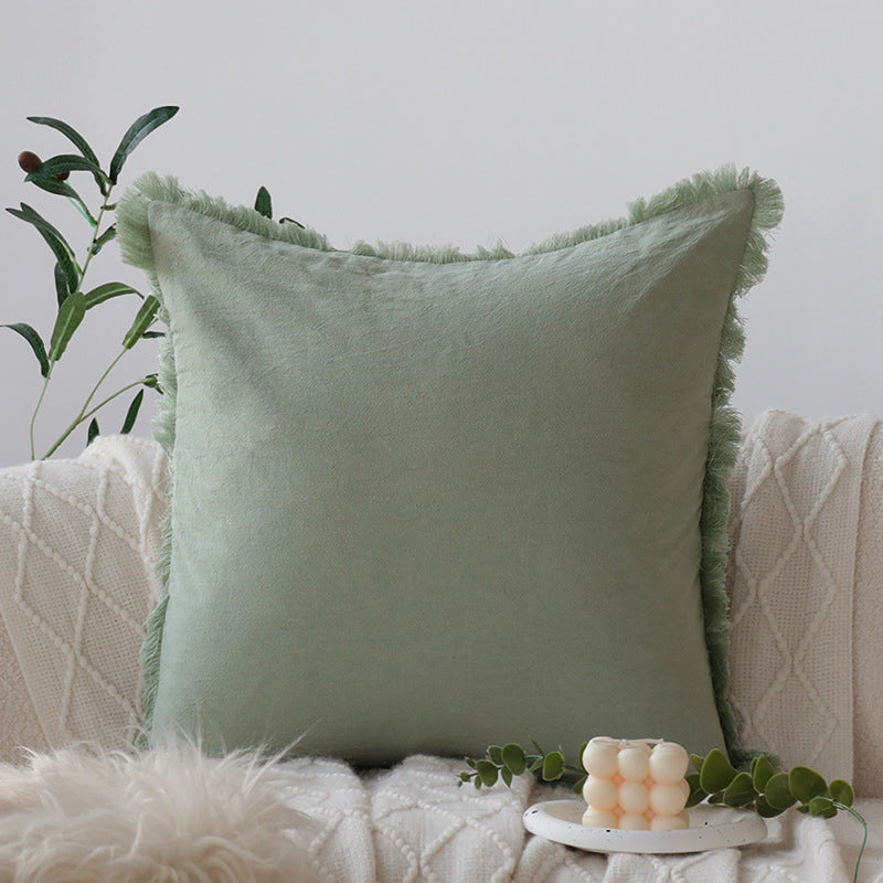 Structured decorative cushion cover