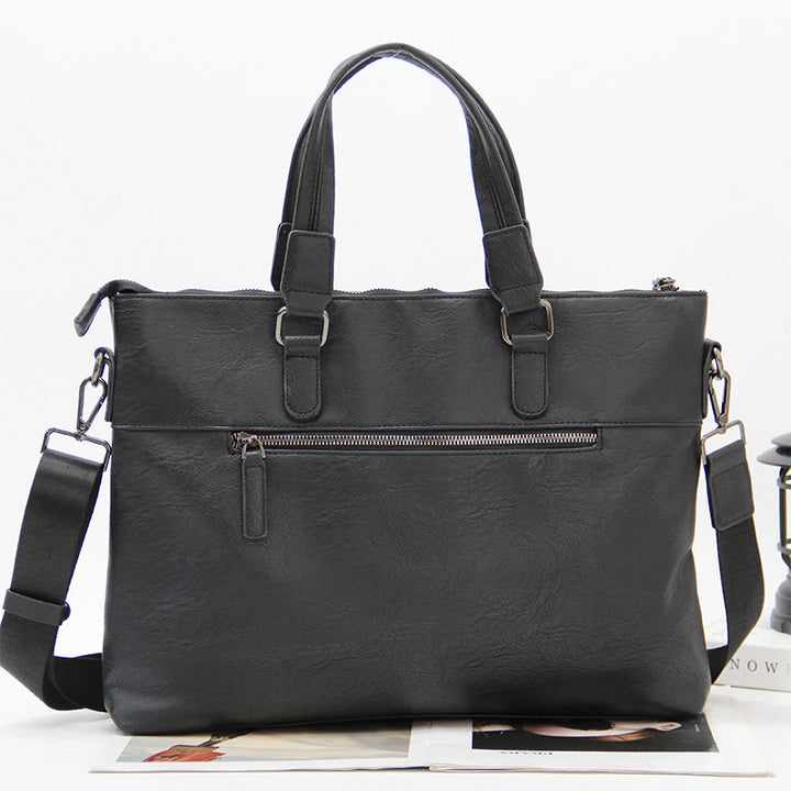 Elegant Briefcase with Removable Shoulder Strap Stornfield
