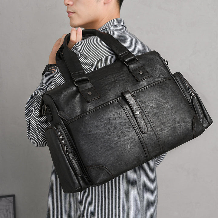 Premium Leather Briefcase Stornfield