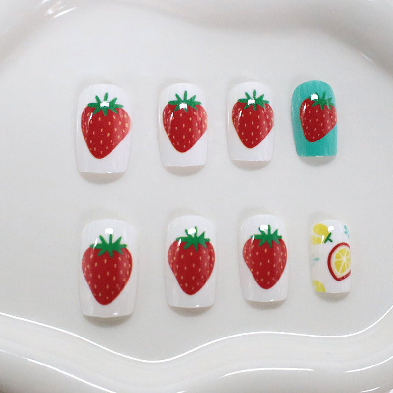 Artistic Fruit-Themed Nail Art Stornfield