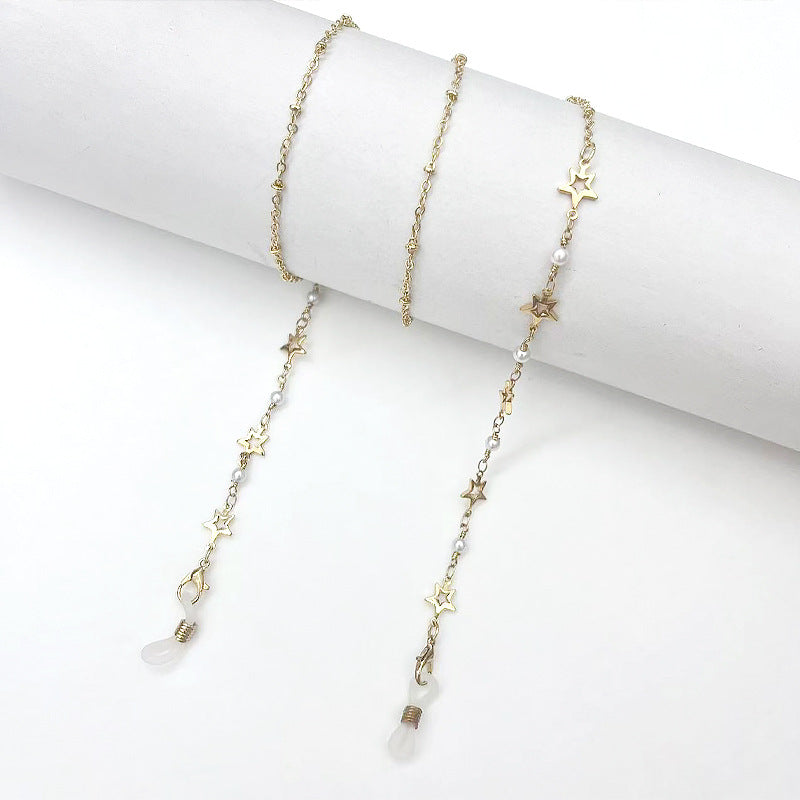 Star-Embellished Eyewear Retainer Chain Stornfield